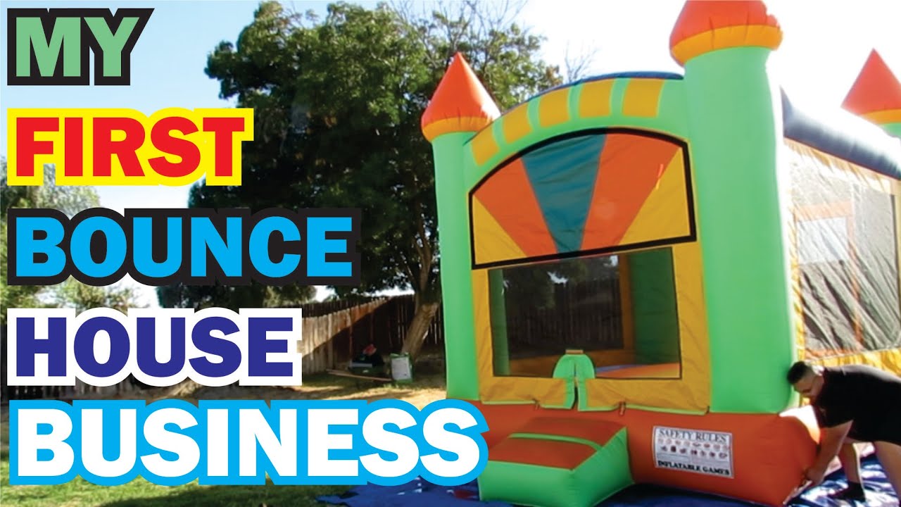 how to start a bounce house business